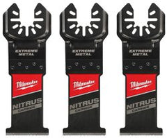 MILWAUKEE Milwaukee 49-25-1563 NITRUS CARBIDE Extreme Metal Universal Fit OPEN-LOK Multi-Tool Blade 3PK