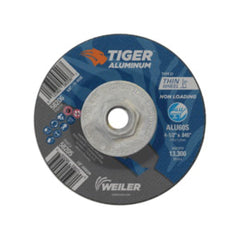 WEILER Weiler 58206 Tiger Aluminum Cutting Wheel 4.5 in x 0.045 in (Type 27, 5/8-11 arbor)