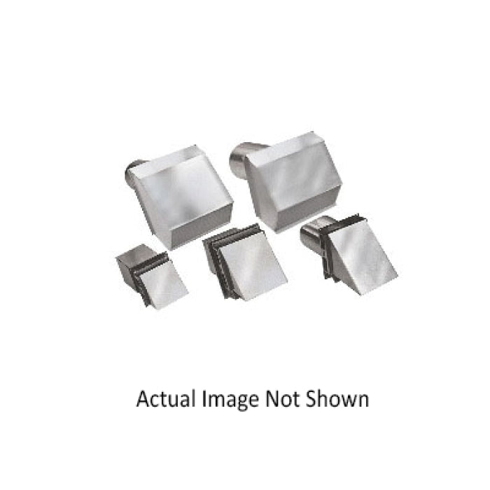 TJERNLUND Tjernlund VH1-4 Aluminum Hood for Sidewall Vent Terminations