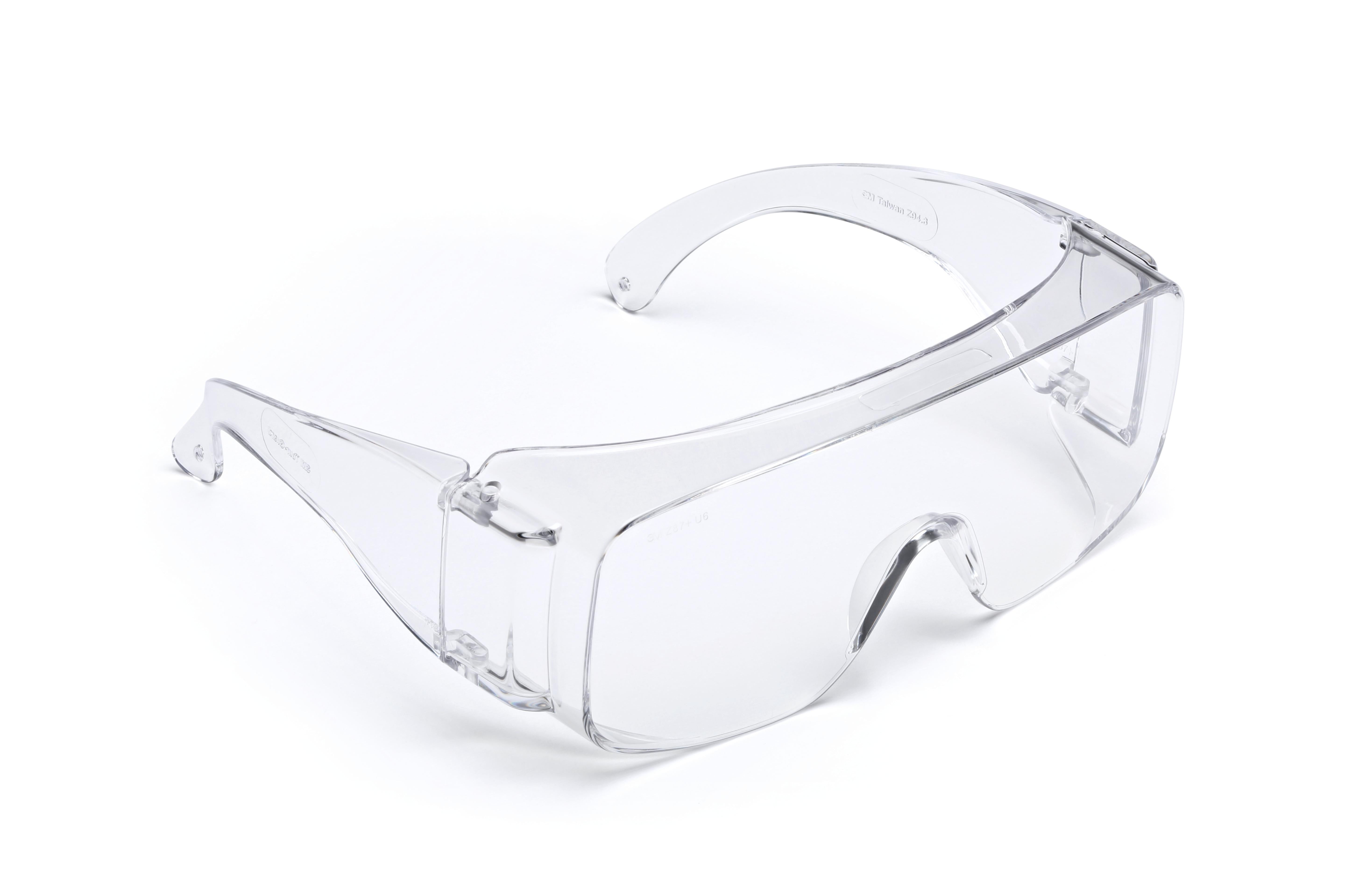 3M 3M 7100086111 Tour-Guard V Series Economy Safety Glasses Clear Lens Frameless Frame