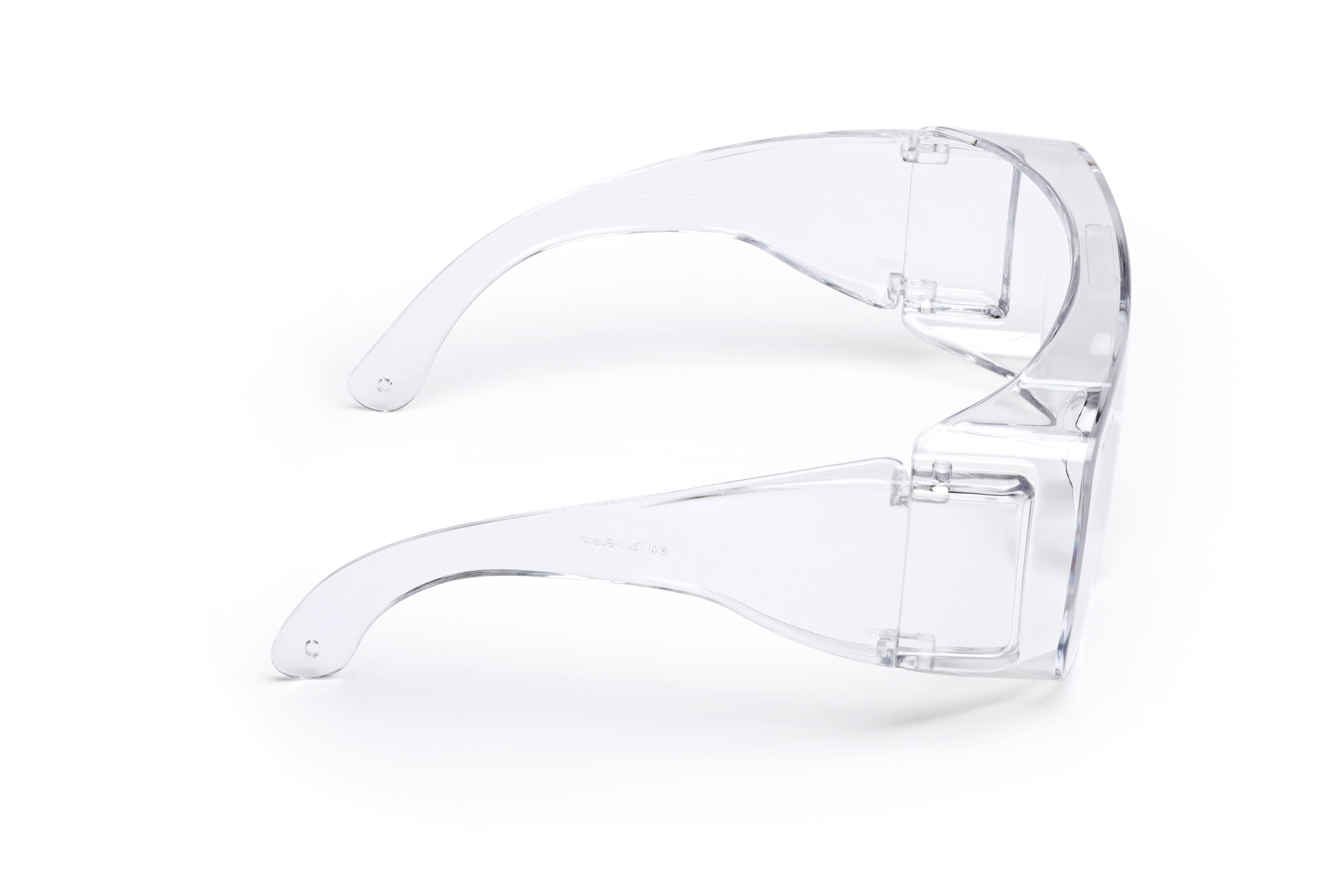 3M 3M 7100086111 Tour-Guard V Series Economy Safety Glasses Clear Lens Frameless Frame