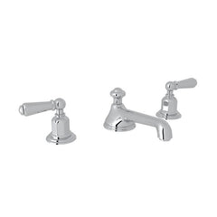 ROHL Rohl U.3705L-APC-2 Edwardian Perrin and Rowe Low Level Spout Widespread Lavatory Faucet 5 7/8 inches (U3705LAPC2)