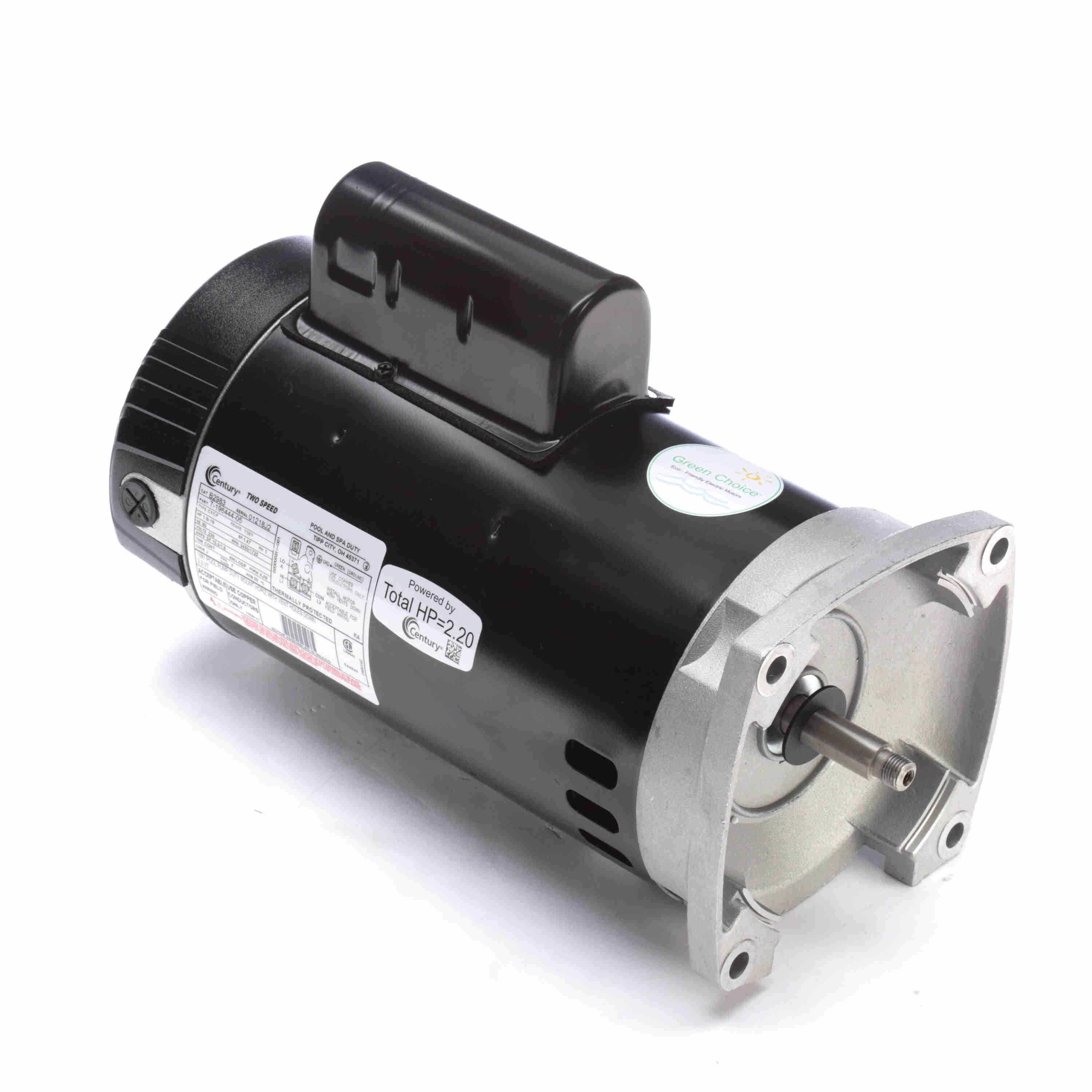 CENTURY MOTORS UB2983 POOL & SPA PUMP MOTORS