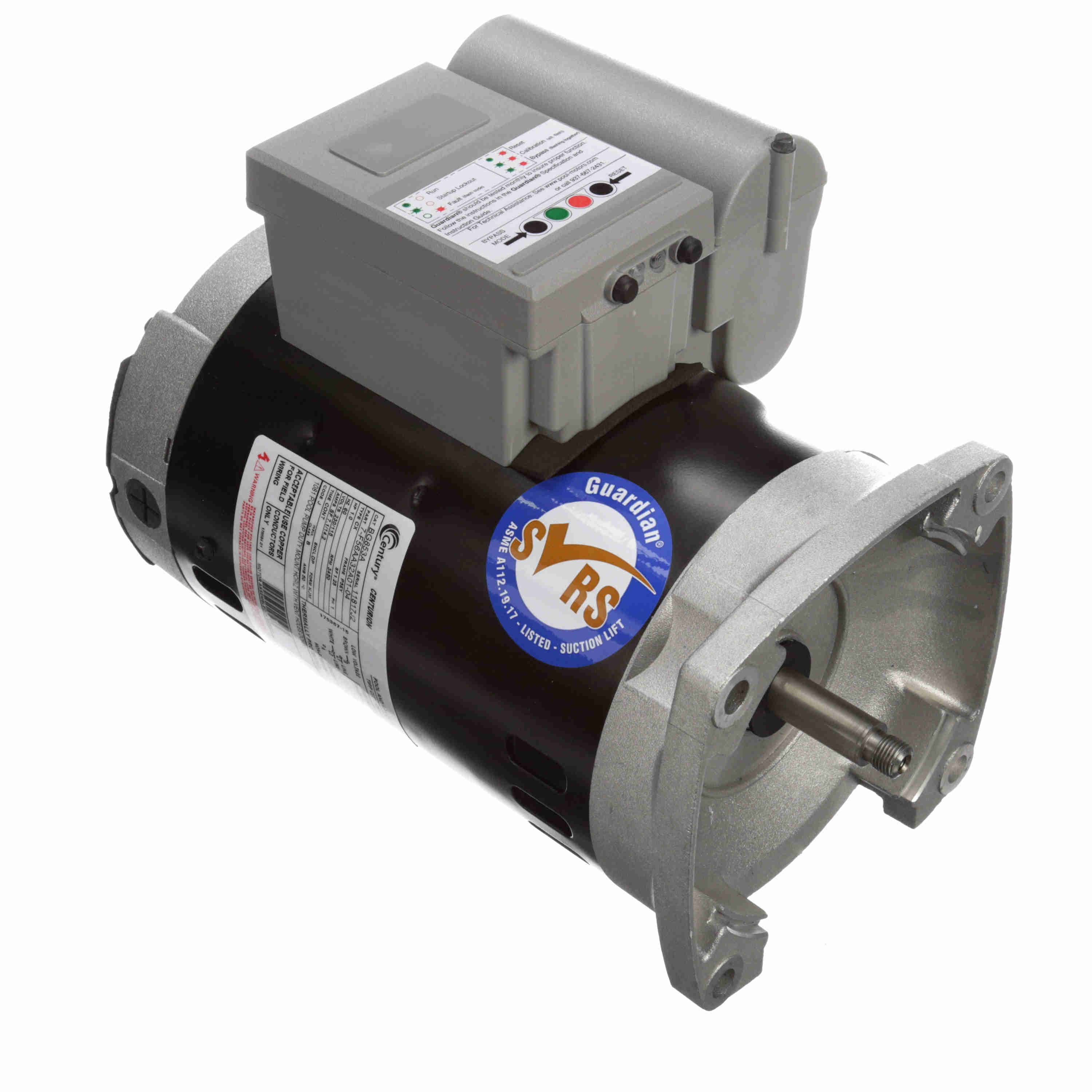 CENTURY MOTORS UBG853A POOL & SPA PUMPS