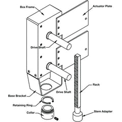 BELIMO UGLK0032 VALVE LINKAGE KITS
