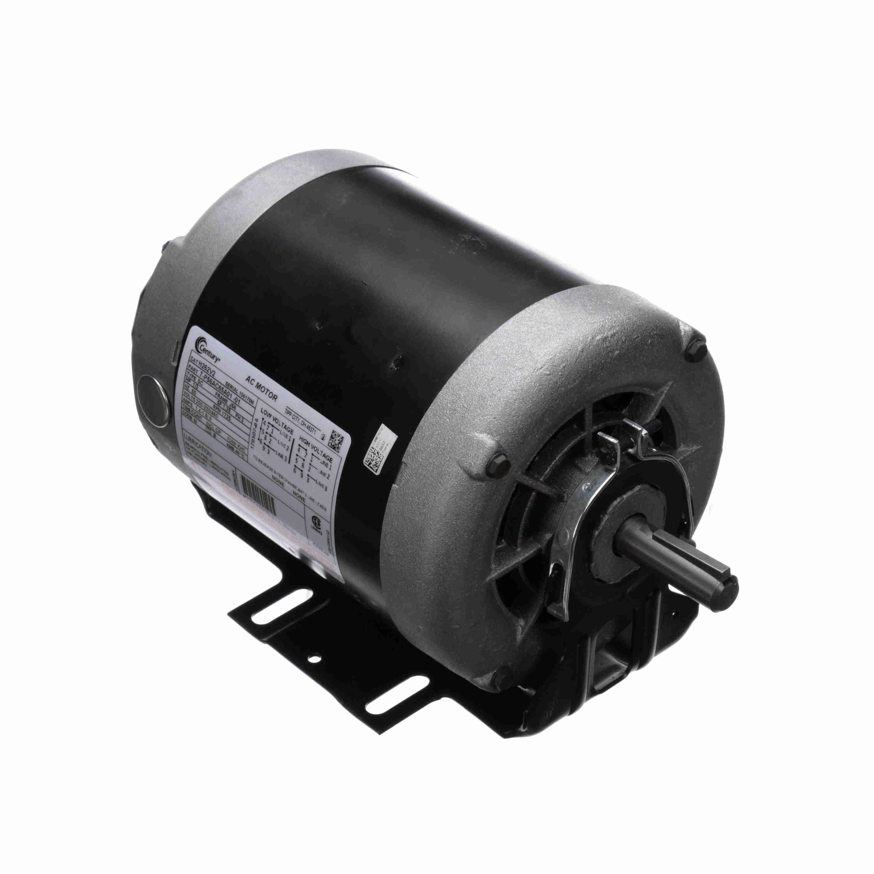 CENTURY MOTORS UH262V2 BLOWER MOTORS