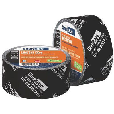 SHURTAPE Shurtape 102666 LS 300 HVAC Line Set Tape 55m Length x 48mm Width Black Pack of 1