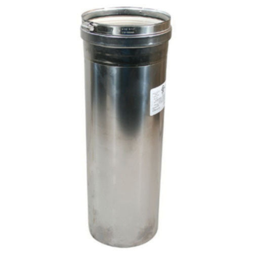 Z-FLEX Z-Flex 2SVEPWCF0401 4 x 1', Gasketed, AL29-4C Stainless Steel, Single Wall, Special, Gas Vent Pipe