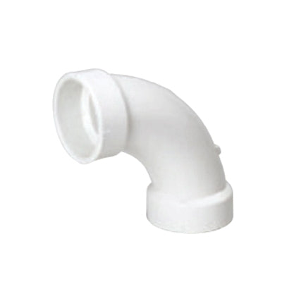 MUELLER STREAMLINE Mueller Streamline 05872 P304 PVC DWV Long Sweep 1/4 Bend (2 in / 90 deg)