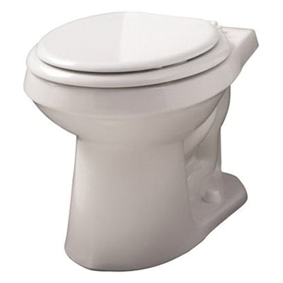 GERBER Gerber VP-21-552-25 Viper Vitreous China Floor Mount Round-Front Toilet Bowl 1.6 gpf 28-1/8 in L x 15-1/8 in W x 15 in H Replaced By 518288
