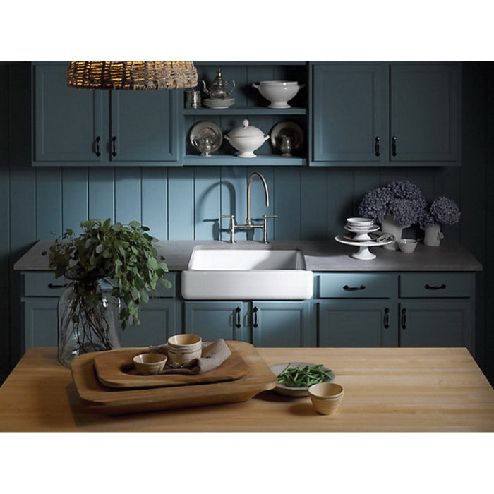 KOHLER Kohler K-6486-0 Kitchen Sink 29-1/2 In L x 21-9/16 In W x 9-5/8 In H