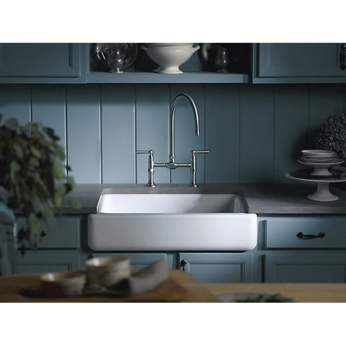 KOHLER Kohler K-6486-0 Kitchen Sink 29-1/2 In L x 21-9/16 In W x 9-5/8 In H