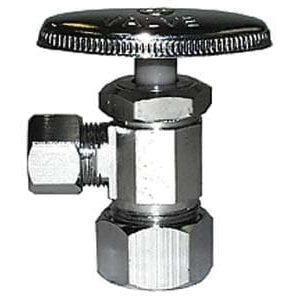 LEGEND VALVE Legend Valve 114-116NL T-581NL Angle Supply Stop Valve (5/8 x 1/4 in Compression)