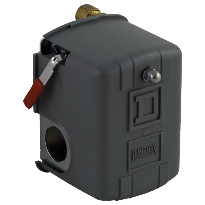 SCHNEIDER ELECTRIC Schneider Electric 9013FSG2J21M4 Pressure Switch 30 to 50 psi (65 psi Sensor) Polypropylene