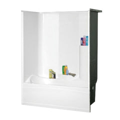 OASIS Oasis TS-6036L WHT ABF Styllis One-Piece Tub/Shower (60 x 36 x 78 in)