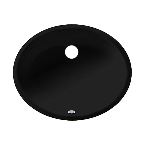 DAKOTA Dakota Plumbing Products US-1310BK Undermount Oval Sink
