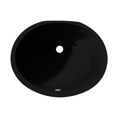 DAKOTA Dakota Plumbing Products US-1714BK Undermount Oval Sink