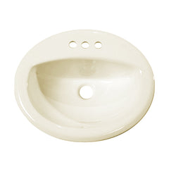 DAKOTA Dakota Plumbing Products US-TM2017W-4C Oval Drop-in Sink