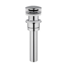 Crosswater Bathrooms US-BSW0101C Basin Push Drain without Overflow