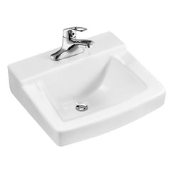 DAKOTA Dakota Plumbing Products US-WM2018W Wall-mounted Lavatory Sink