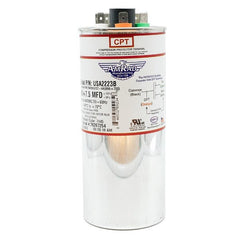 AMERICAN RADIONIC American Radionic USA2223B Oval Run Capacitor 80 + 7.5 uf MFD 370 / 440 Volt