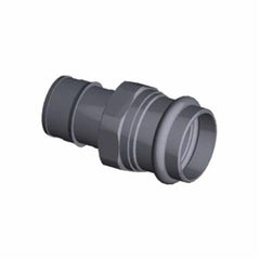 UPONOR Uponor LFP4511010 Propex lf brass copper press adapter 1 pex x 1 copper