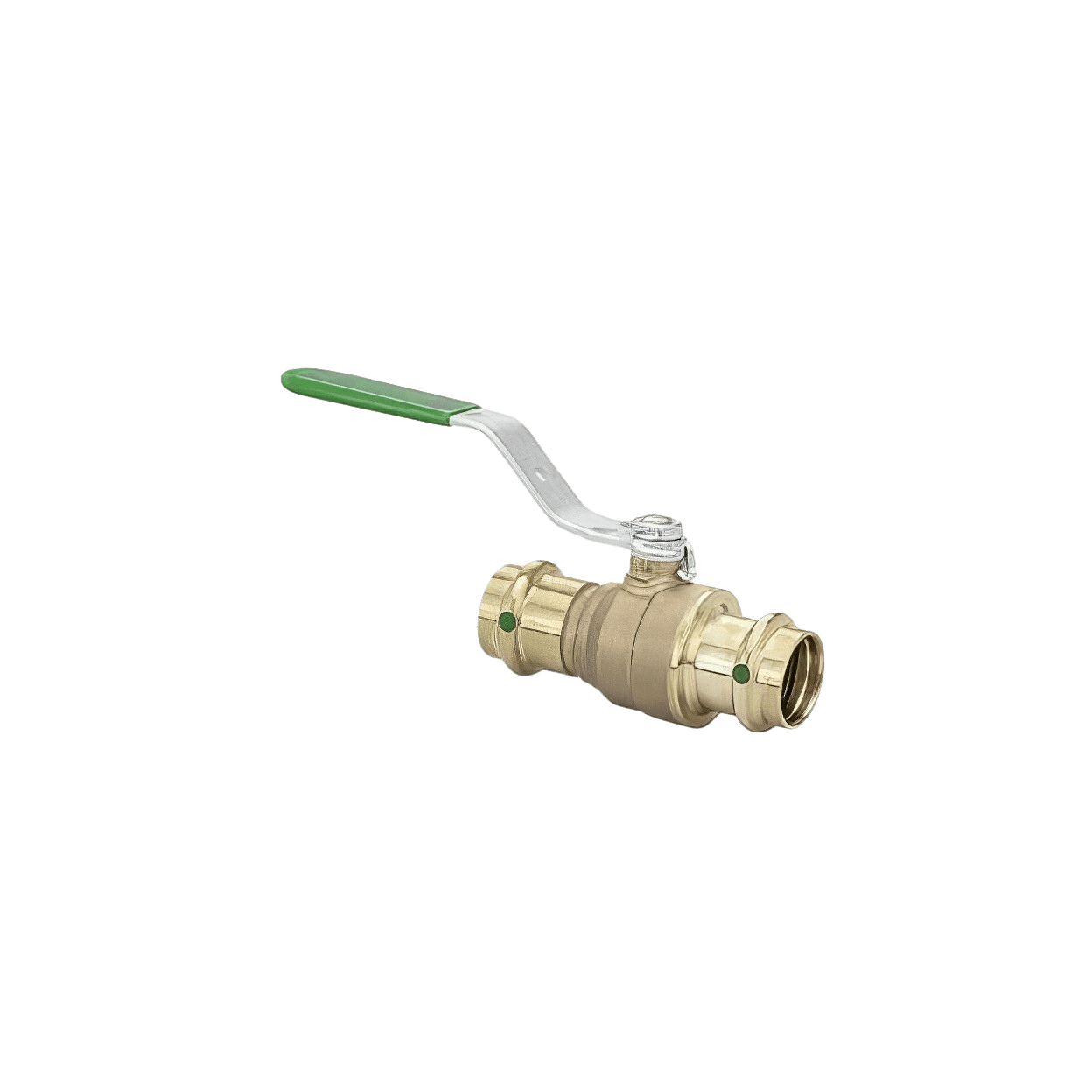 VIEGA Viega 79943 ProPress 1-1/2 Inch Bronze Full Port Ball Valve with Stainless Steel Ball and Stem, Press x Press