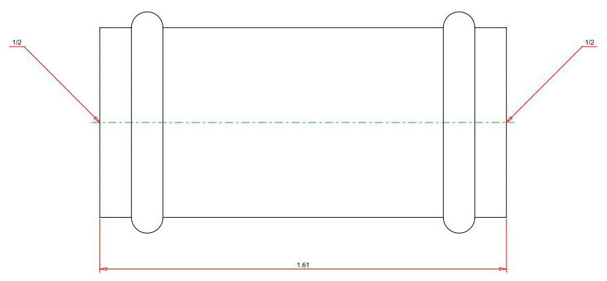 VIEGA Viega 78172 Propress Coupling Without Stop 1/2 x 1/2