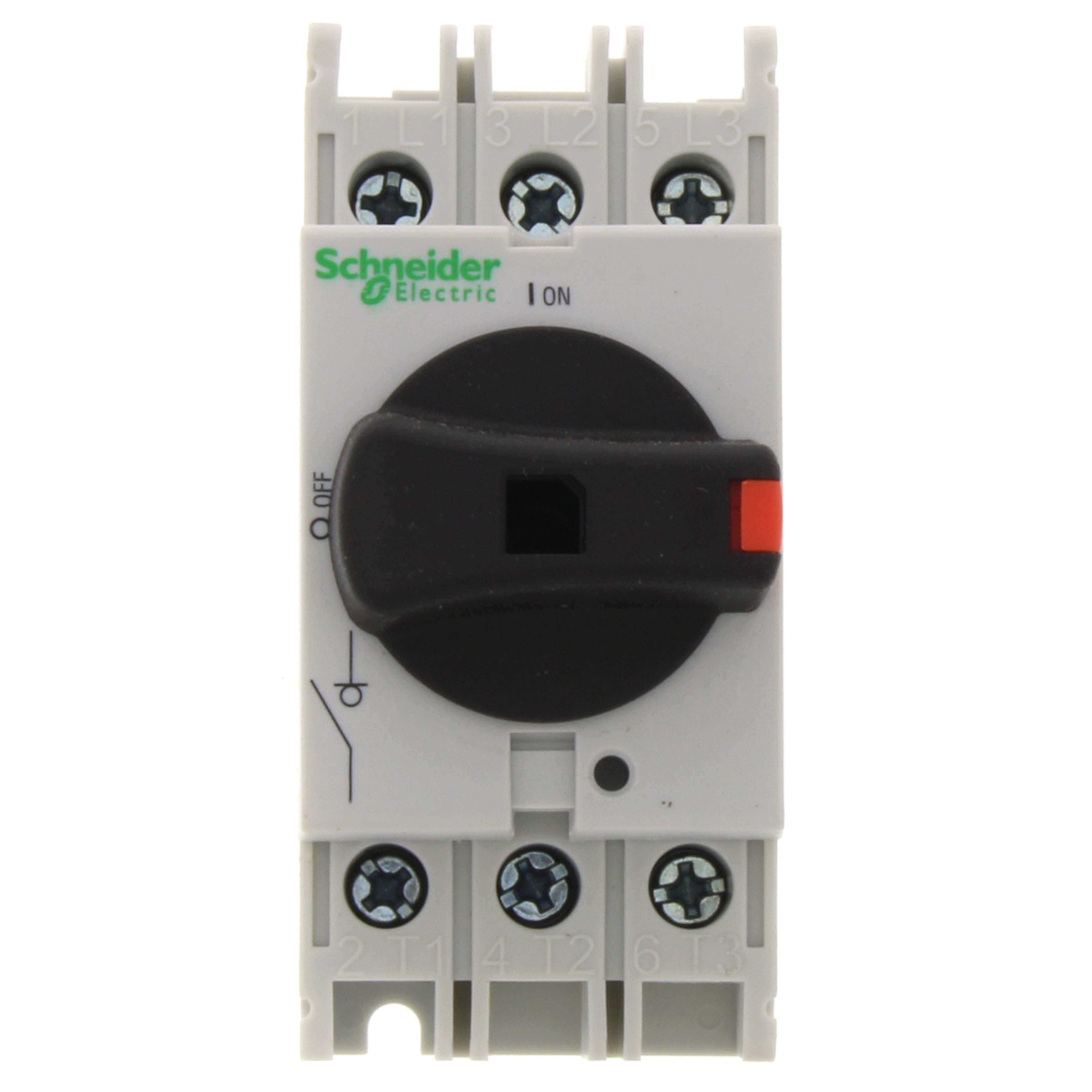 SCHNEIDER ELECTRIC Schneider Electric VLS3P032R1 Disconnect Switch, 32A, 20HP at 480VAC, UL508, DIN Rail Mount