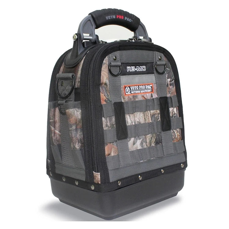 VETO PRO PAC Veto Pro Pac RB-MC CAMO compact range bag 10 inchesL x 8 inchesW x 17 inchesH TECHPACCAMODNA