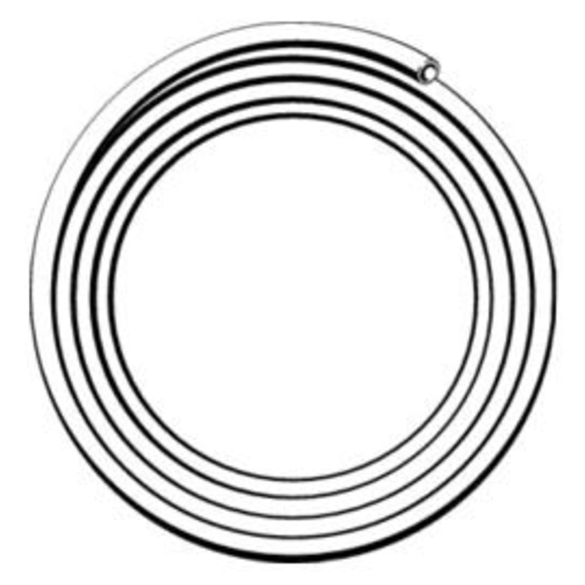 VIEGA Viega 11405 ViegaPEX Barrier Tubing O2 Barrier 5/16 x 1000' Red Stripe on Black
