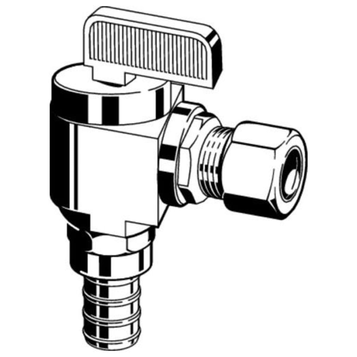 VIEGA Viega 46025 1/2 x 1/4 PEX Crimp x CTS 100 PSI Replacement MPN