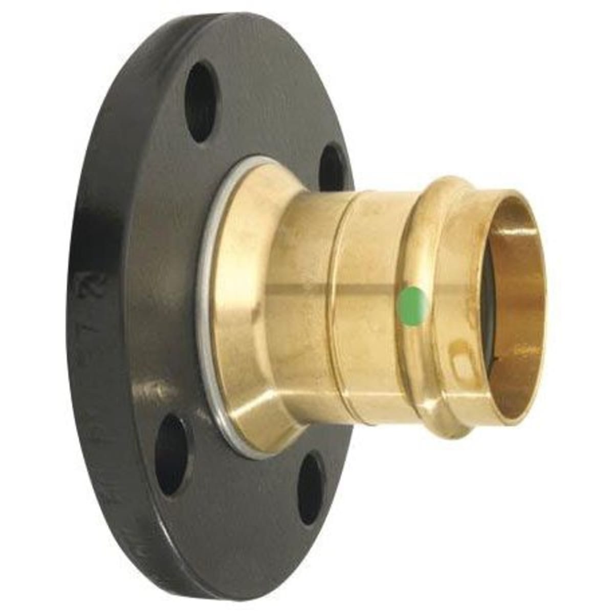 VIEGA Viega 79690 2-Piece Adapter Flange, 1-1/2 x 4 in Nominal, Press x Bolt Pattern End Style
