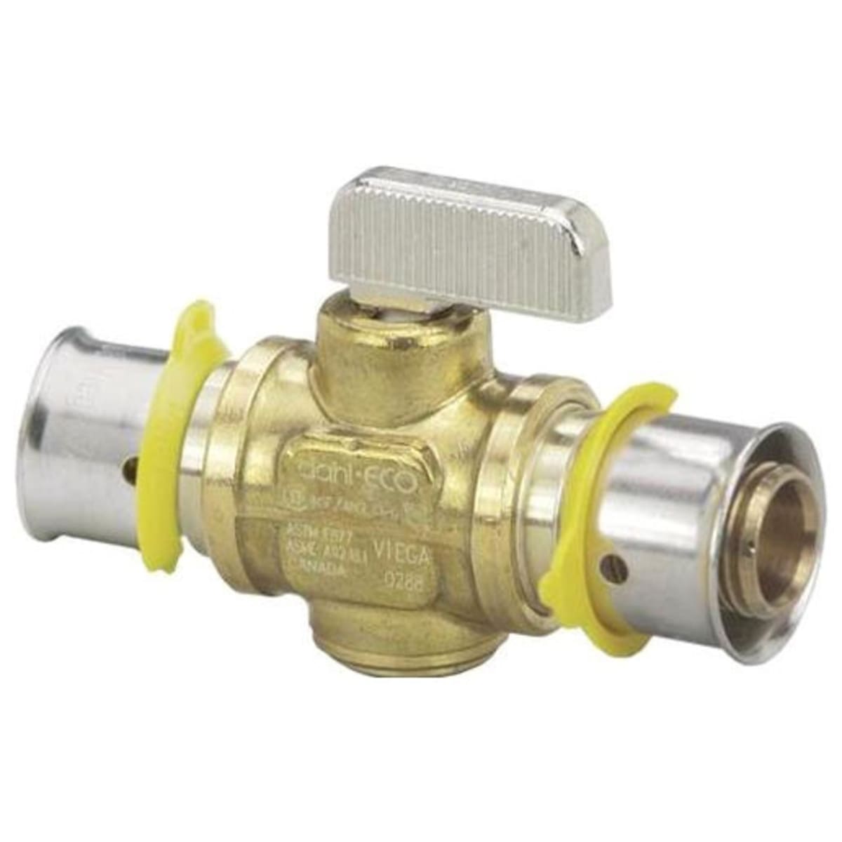 VIEGA Viega 94521 Valve Ball 1/2in Prs Brs Full EPDM/FKM