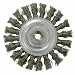 WEILER Weiler 36212 Vortec Pro Wheel Brush 4 in Wide Face (5/8-11 Arbor)