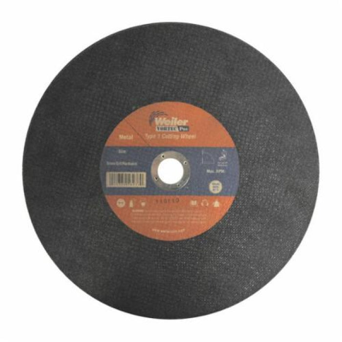 WEILER Weiler 56240 vortec pro cut-off wheel 14 inch x 3/32 inch 1 inch arbor hole 10 pack