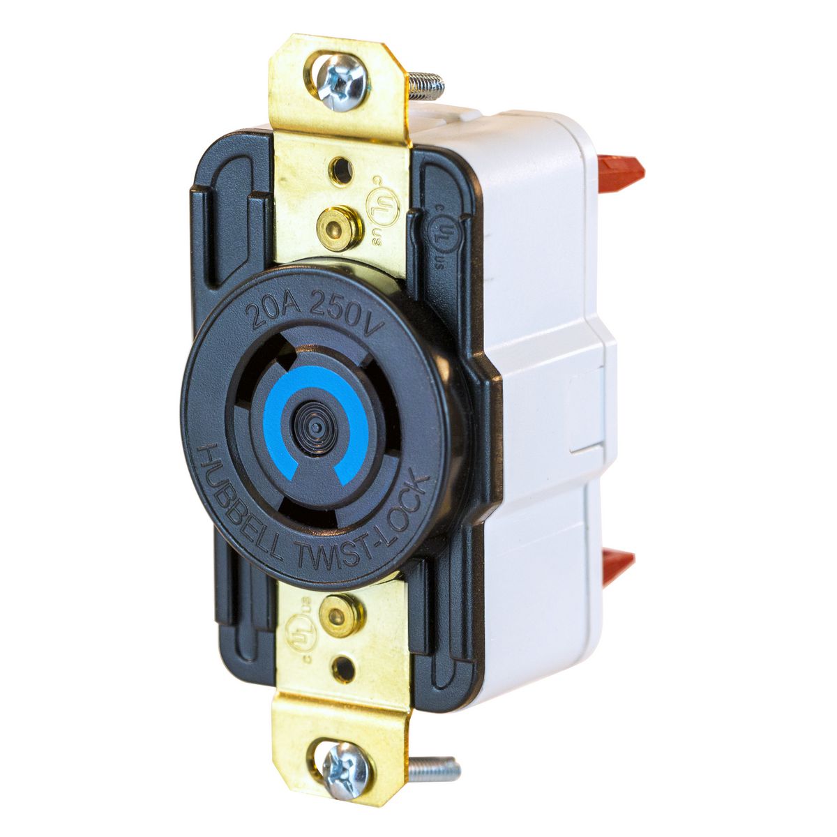 HUBBELL WIRING Hubbell Wiring Device-Kellems HBL2320ST HWD Twist-Lock Receptacle 20A 250V