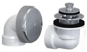 WATCO 601-LT-PVC-CP-2H BATH DRAINS & PARTS