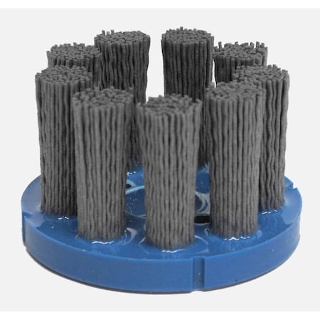 WEILER Weiler 85778 Nylox Disc Brush Abrasive Nylon 3 inch Diameter 120 Grit