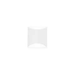 WAC LIGHTING Wac Lighting WS-55206-30-BK Duet Wall Sconce 9.6W 6 inch