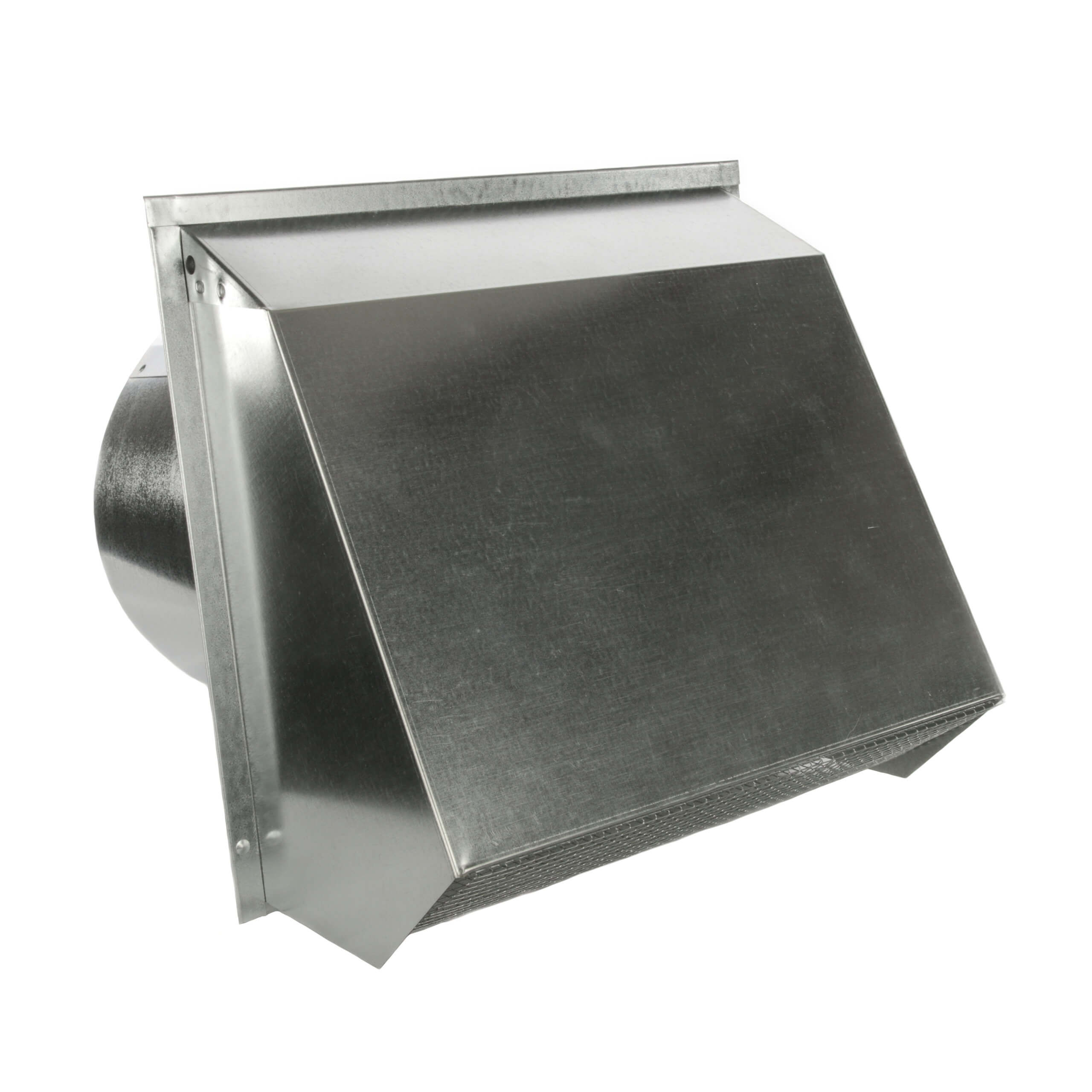 FAMCO FAMCO WVEB4NT Hooded Wall Vent with Screen and Damper 4in.