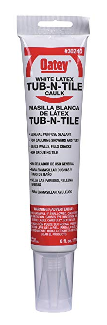 OATEY Oatey 30240 Tub-N-Tile Caulk 6 oz.