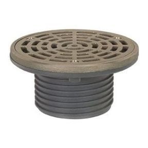 SIOUX CHIEF Sioux Chief 832-3HNQ Finishline Hub Plastic Nickel Bronze Floor Drain