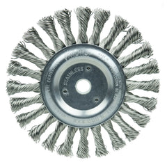 WEILER Weiler 08695 Wheel Brush 9000 rpm (6 in / 3/8 in Face / 1/2-5/8 in Arbor)
