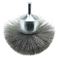 WEILER Weiler 10041v circular flared crimped wire end brush 16000 rpm 3 in