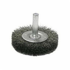 WEILER Weiler 17954 Stem-Mounted Crimped Wire Radial Wheel 2 in (1/4 in Stem)