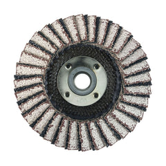 WEILER Weiler 51257 Tiger Aluminum Flap Disc 60 Grit 4-1/2 in Flat Type 27