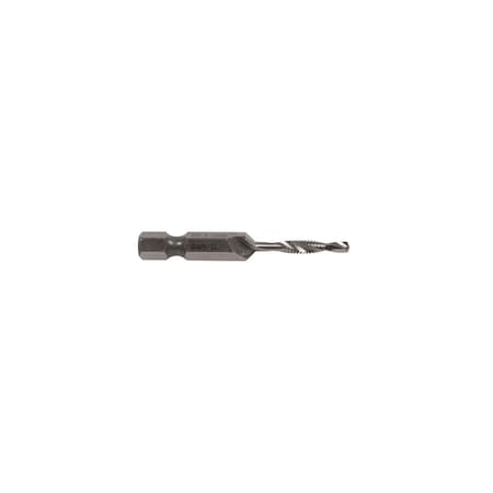 GREENLEE Greenlee DTAP6-32 Combination Drill, Tap, and Deburr Bit with Quick Change Hex, 6-32 NC