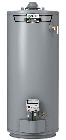 AO SMITH AO Smith XCRL-40 40 Gallon 40000 BTU ProLine Plus High Efficiency Residential Gas Water Heater Short Model Nat Gas 10 Yr Warranty