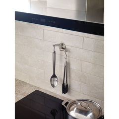 Creative Specialties YB0402BN Moen Align Brushed Nickel Double Robe Hook